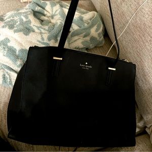 Kate spade black tote